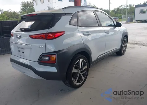 2019 Hyundai Kona Limited from USA, damaged, VIN KM8K33A51KU215082